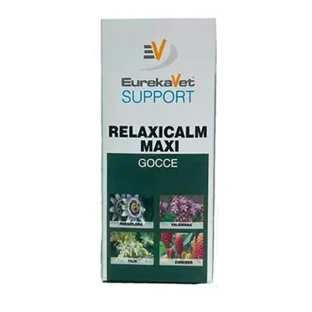 Eurekavet Relaxycalm Maxi - Dietary Supplement for Animal Relaxation and Stress Relief, 120 g