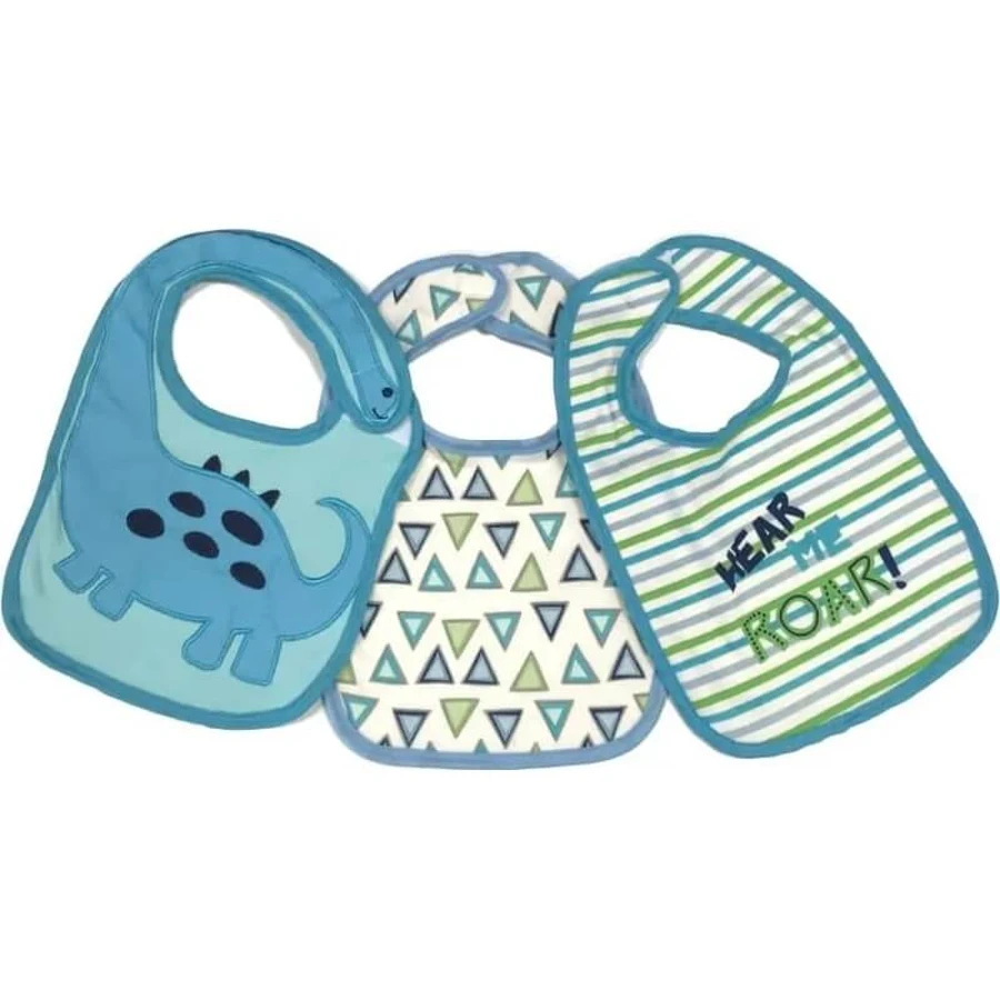 Cangaroo Tippy - Juego de 3 baberos - Azul
