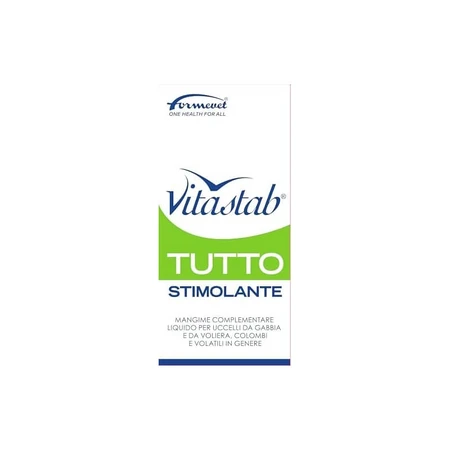 Formevet Vitastab All-in-One Stimulant – Flüssigpräparat für Käfigvögel, 100 ml