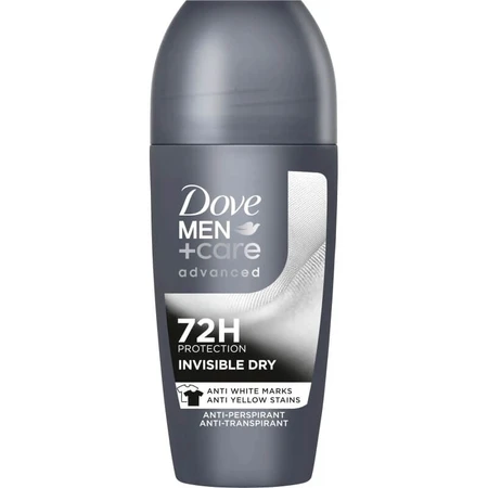 Dove Men+care Advanced Invisible Dry - Roll-on deodorant, 50 ml