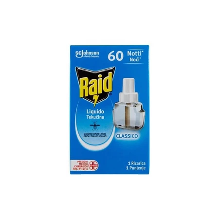 Raid Classic Vloeibaar Muggenspray - Navulling 60 nachten