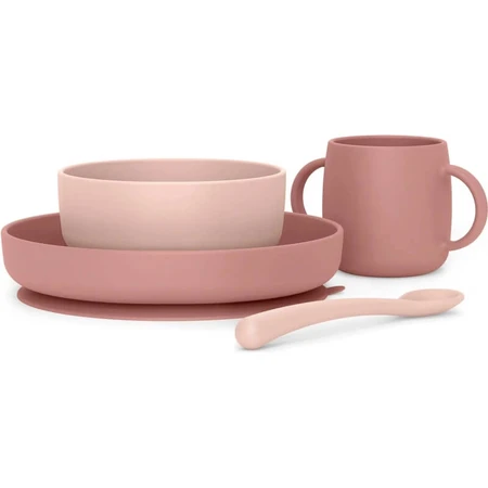Suavinex Selection Color Essence 4m+ - Feeding Set - Pink