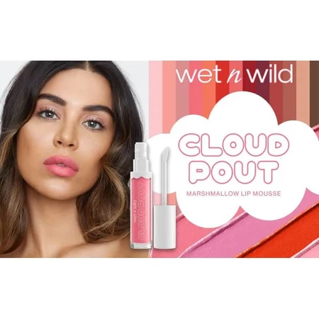 Wet n Wild Cloud Pout Marshmallow Lip Mousse - Vloeibare lippenstift - Pour Some Suga on Me