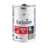 Exclusion Hepatic: carne de cerdo, arroz y guisantes - Comida húmeda para perros adultos que favorece la función hepática, 200 g