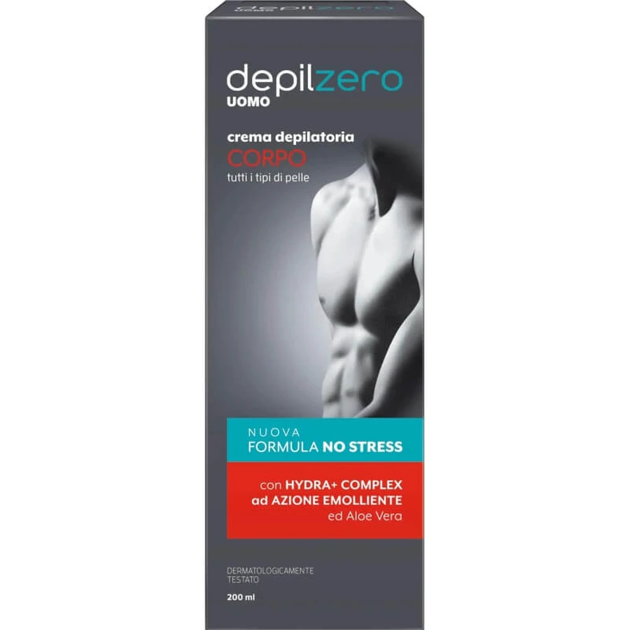 Depilzero dla mężczyzn – krem do depilacji ciała z aloesem, 200 ml: ceny i cechy