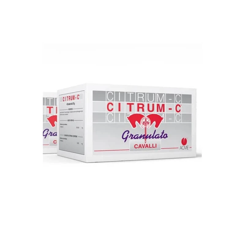 Acme Citrum-c-korrels voor paarden – aanvullend voer voor paarden en veulens, 40 zakjes van elk 25 g