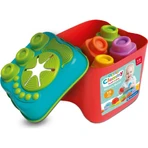 Clementoni Soft Clemmy 17807 – Touch & Play Sensorik-Eimer – Bausatz