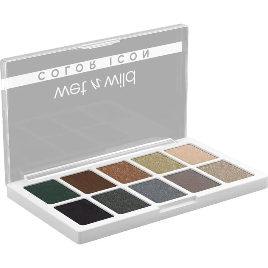 Paleta cieni do powiek Wet n Wild Color Icon z 10 kolorami – cienie do powiek nr 4076e „Lights Off”: ceny i cechy