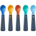 Tommee Tippee Easigrip - Juego de 5 cucharas, a partir de los 6 meses