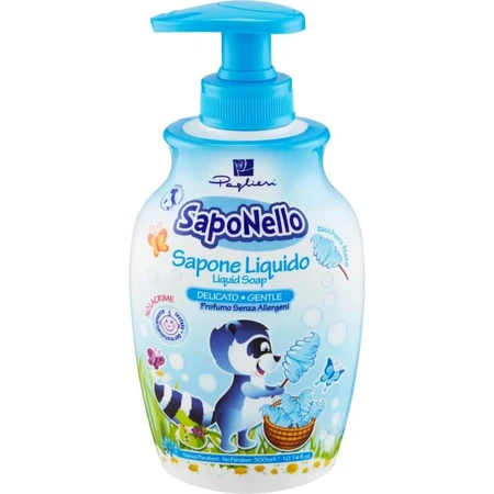 Mydło w płynie Saponello o zapachu waty cukrowej, 300 ml: ceny i cechy