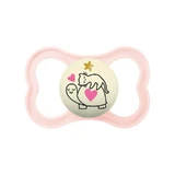 Mam Supreme Night - Glowing Pacifier with Silicone Nipple, 6m+