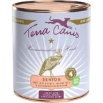 Terra Canis Senior cu curcan – hrană umedă pentru câini în vârstă, 800 g