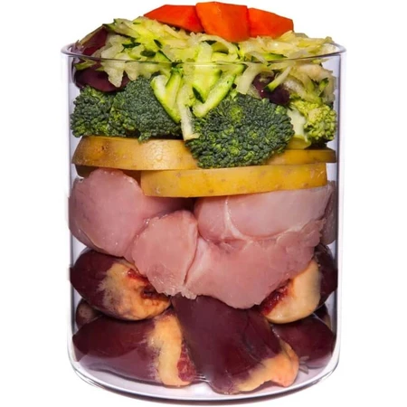 Terra Canis Senior cu curcan – hrană umedă pentru câini în vârstă, 800 g