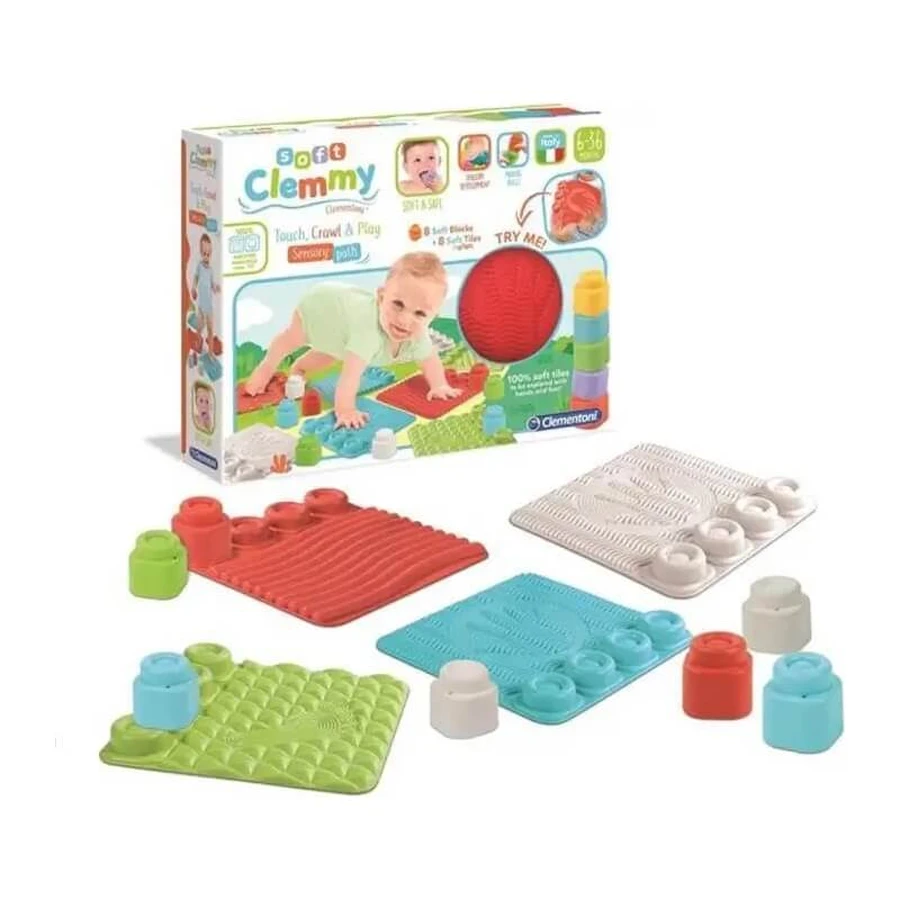 Clementoni Soft Clemmy – zestaw sensoryczny dla dzieci (nowy model): ceny i cechy