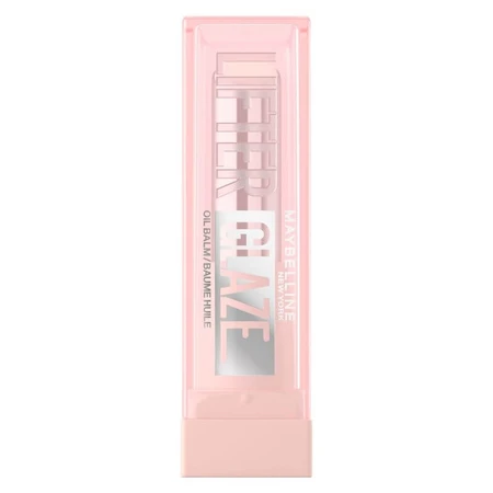 Maybelline Lifter Glaze Oil Balm – Feuchtigkeitsspendender Lippenbalsam mit glänzendem Finish, Nr. 001 Clear Crave