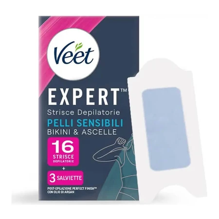 Veet Expert - 16 bandes dépilatoires pour le maillot et les aisselles