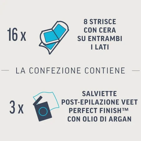 Veet Expert - 16 bandes dépilatoires pour le maillot et les aisselles