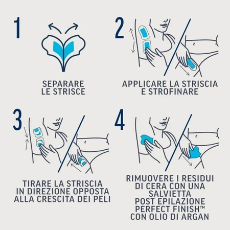 Veet Expert - 16 bandes dépilatoires pour le maillot et les aisselles