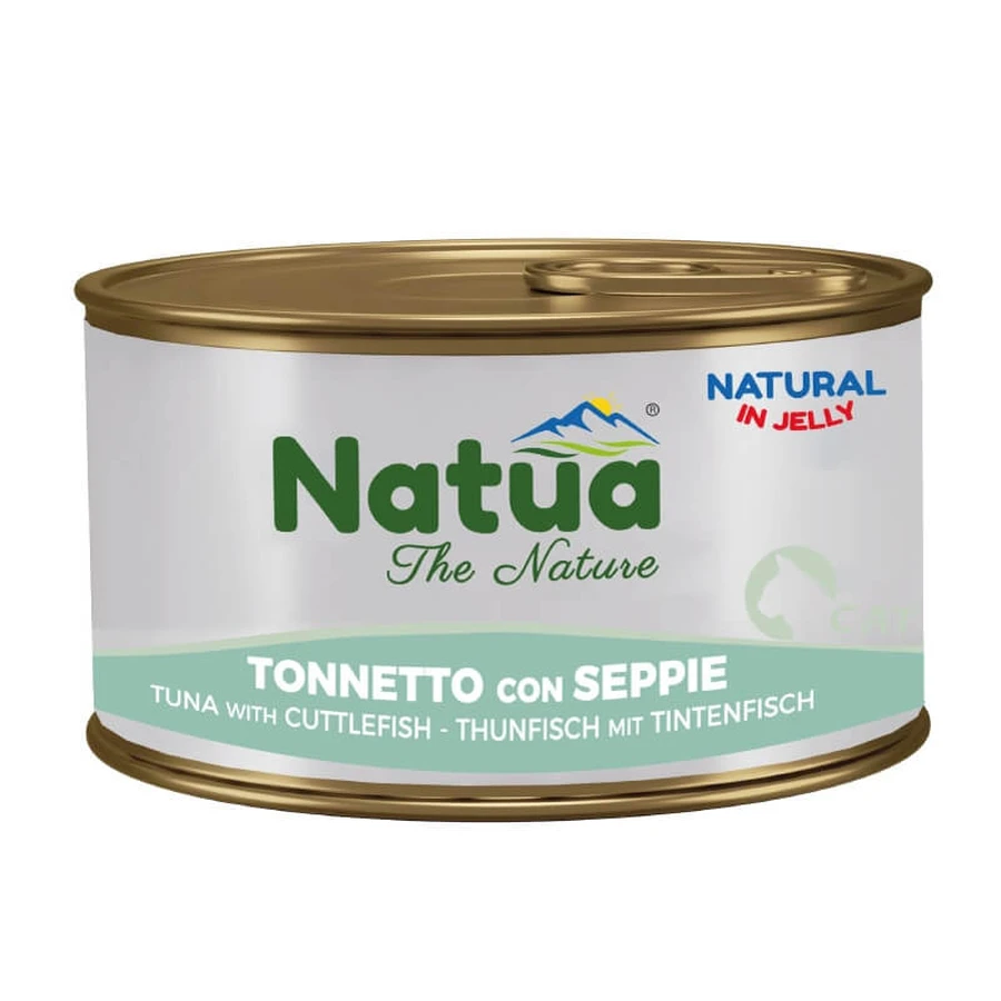 Natua Natural Tuna and Cuttlefish in Jelly - Complete Cat Food, 85 g