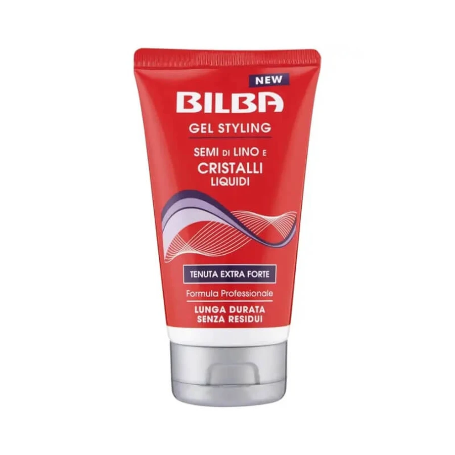 Bilba Gel cu fixare extra puternică și de lungă durată, cu semințe de in și cristale lichide, 150 ml