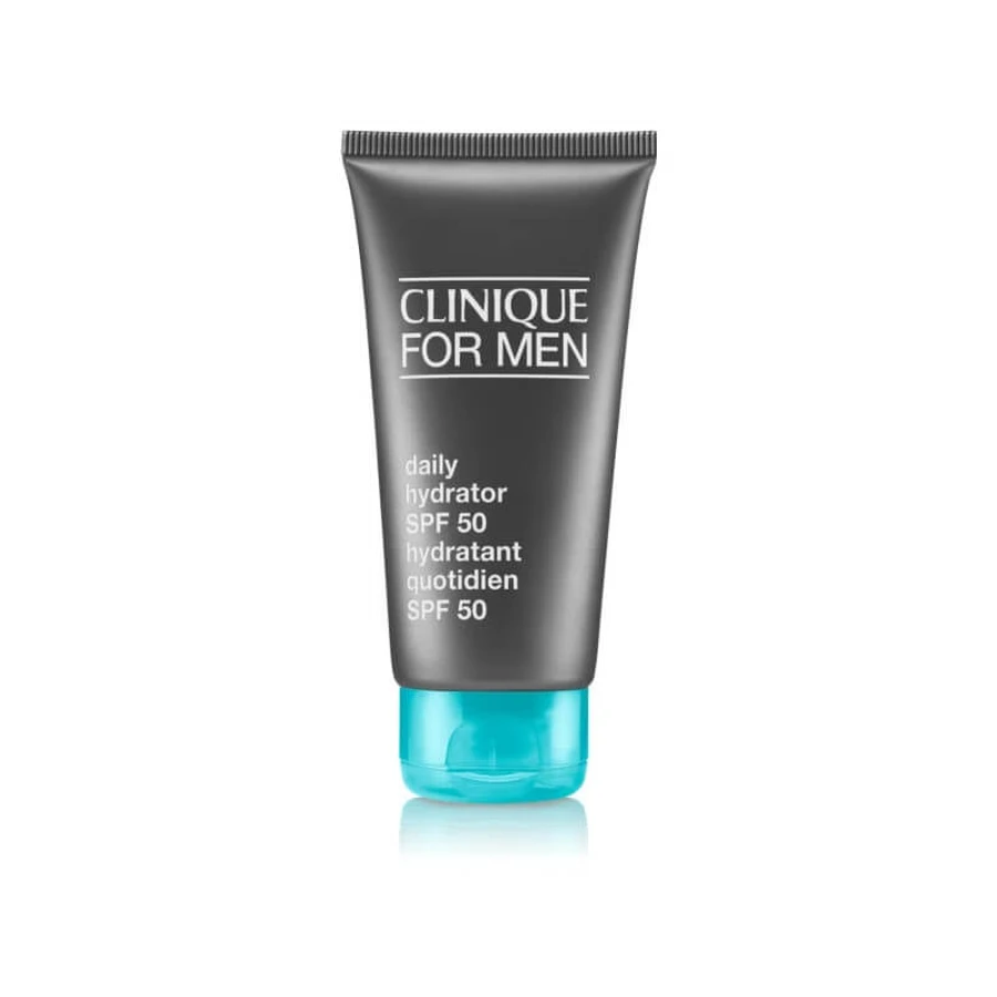 Clinique for Men Daily Hydrator SPF 50 - Crema hidratante facial ligera y regeneradora, 75 ml