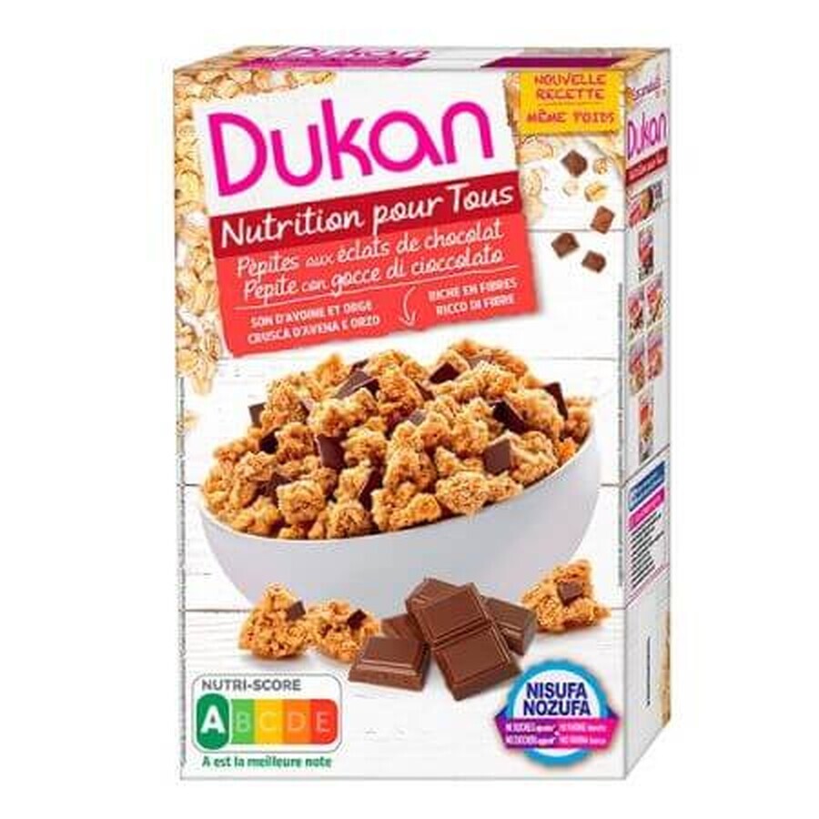 Cereali di crusca d'avena con cioccolato, 350 g, Dukan