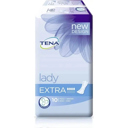 Tena Discreet - 10 compresas extraabsorbentes para la incontinencia urinaria