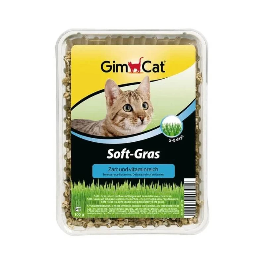 Gimborn Gimcat Soft Gras – wyjątkowo miękka trawa dla kotów, 100 g: ceny i cechy
