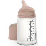 Suavinex Zero Zero Medium 3m+ - Anti-Colic Bottle with Medium Flow, 270 ml