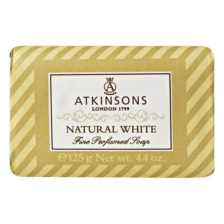 Atkinsons Natural White - Scented Bar Soap, 125 g