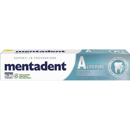 Mentadent Pure Breath – Erfrischende Zahnpasta 75 ml