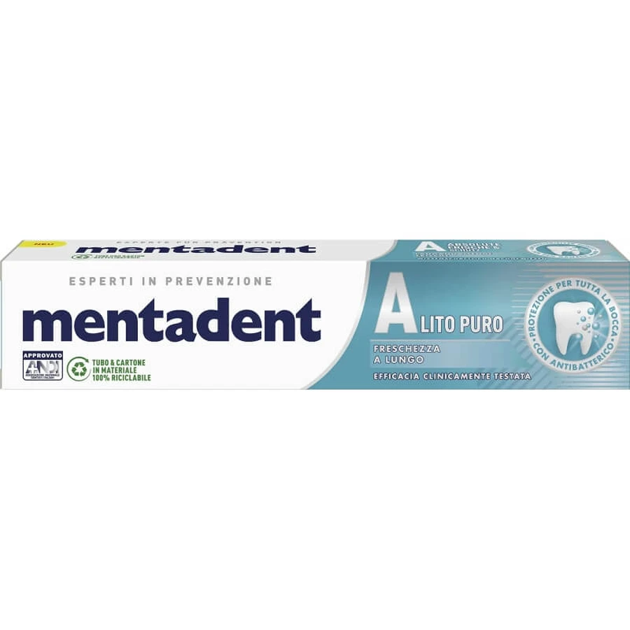 Mentadent Pure Breath – Erfrischende Zahnpasta 75 ml