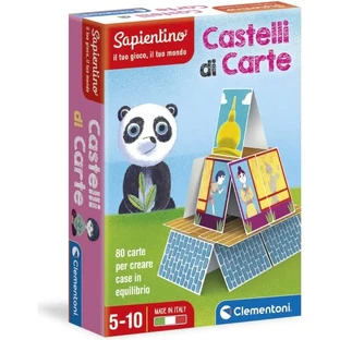 Clementoni Sapientino - Jeu de cartes créatif « Le château »