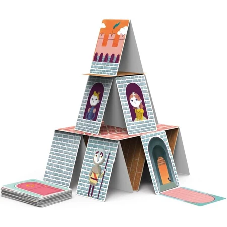 Clementoni Sapientino - Jeu de cartes créatif « Le château »