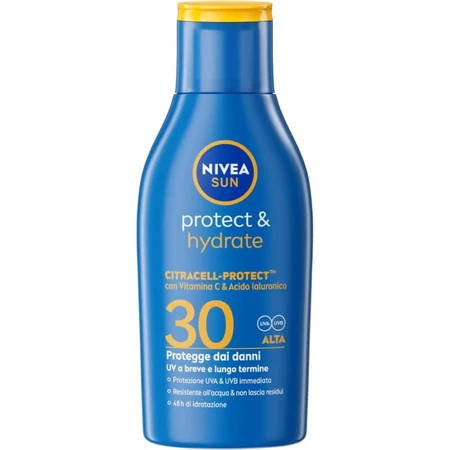 Nivea Protect &amp; Hydrate SPF 30 - Travel-Size Sunscreen Lotion, 200 ml