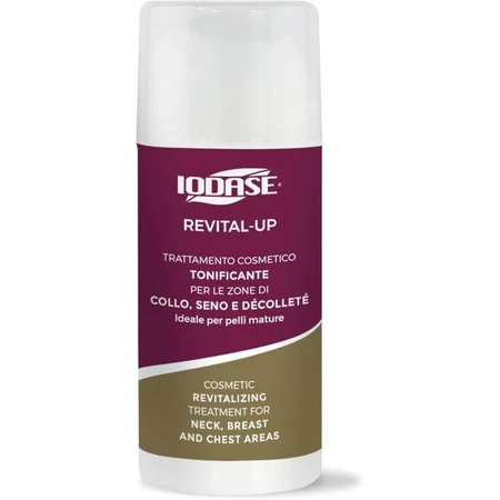 Iodase Revital-up – cremă de îngrijire tonifiantă pentru gât, sâni și decolteu, 100 ml