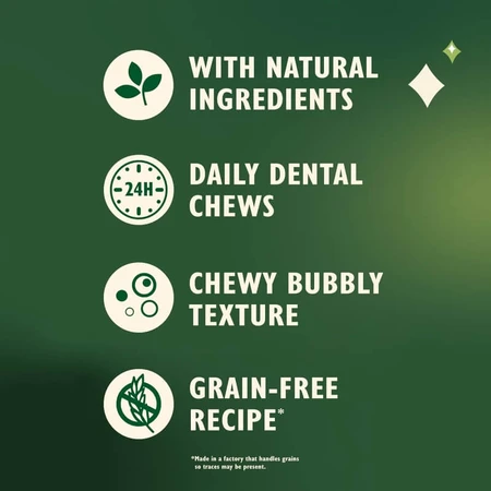 Lily's Kitchen Woofbrush - 10 Mini Dental Snacks for Dogs, 13 g