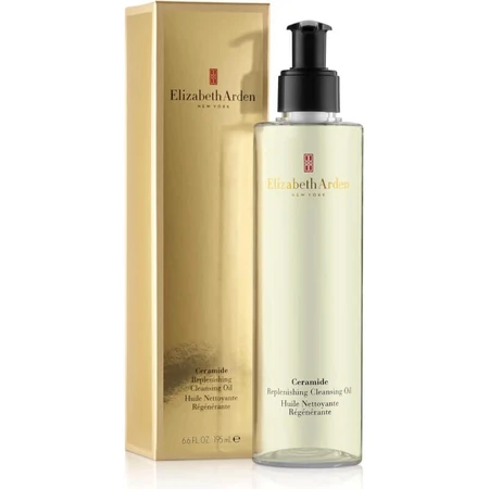 Aceite limpiador regenerador con ceramidas de Elizabeth Arden - Aceite limpiador facial, 195 ml