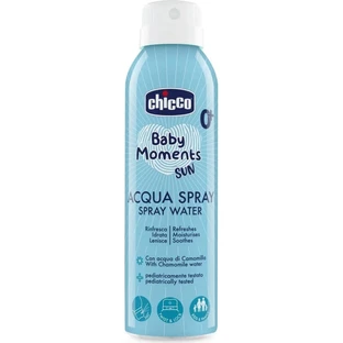 Chicco Baby Moments Sun 0+ – Odświeżający i nawilżający spray 150 ml