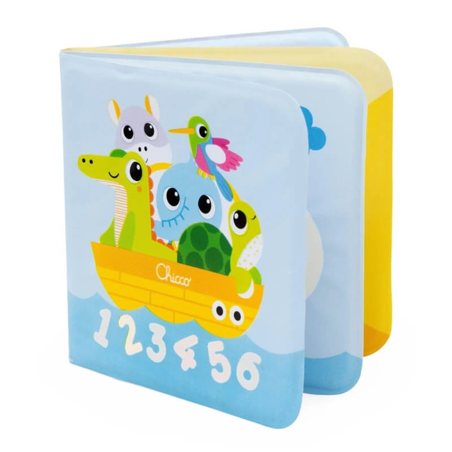 Libro de baño Chicco 123 - Juguete de baño para mayores de 6 meses