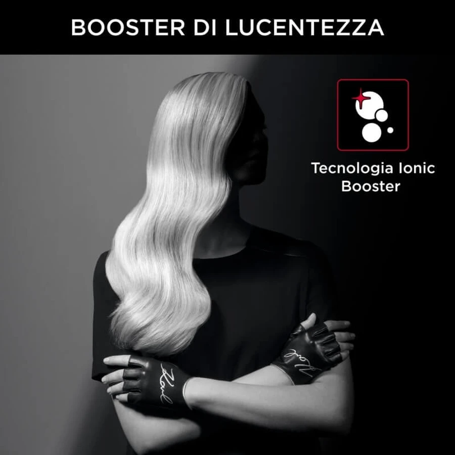 Rowenta X Karl Lagerfeld CV591L Powerline – suszarka do włosów o mocy 2300 W – czarna: ceny i cechy