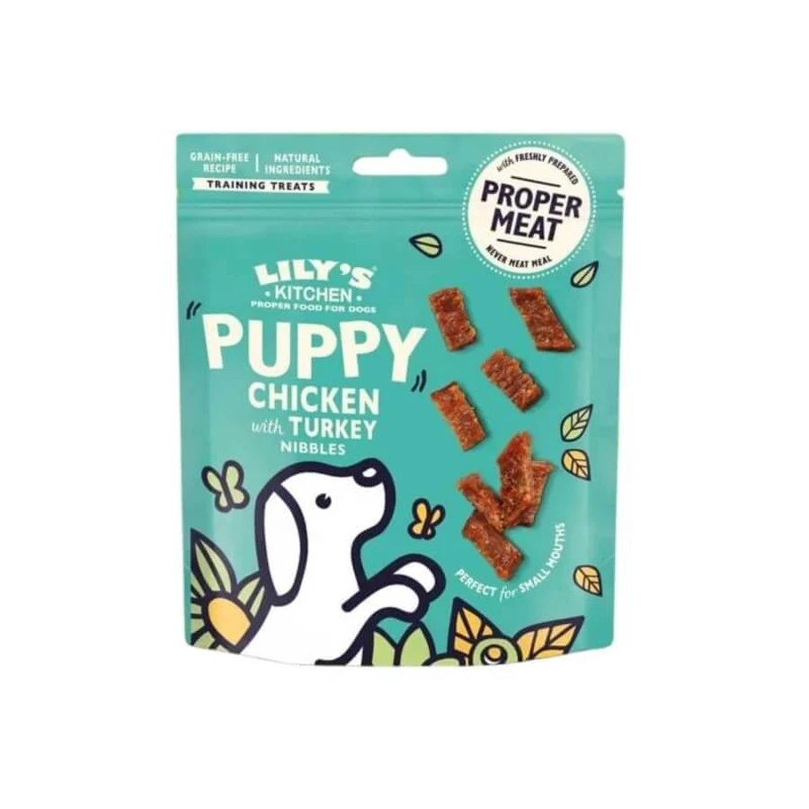 Lily's Kitchen Lily's Kitchen Puppy Kip & Kalkoen - Aanvullend voer voor puppy's, 70 g