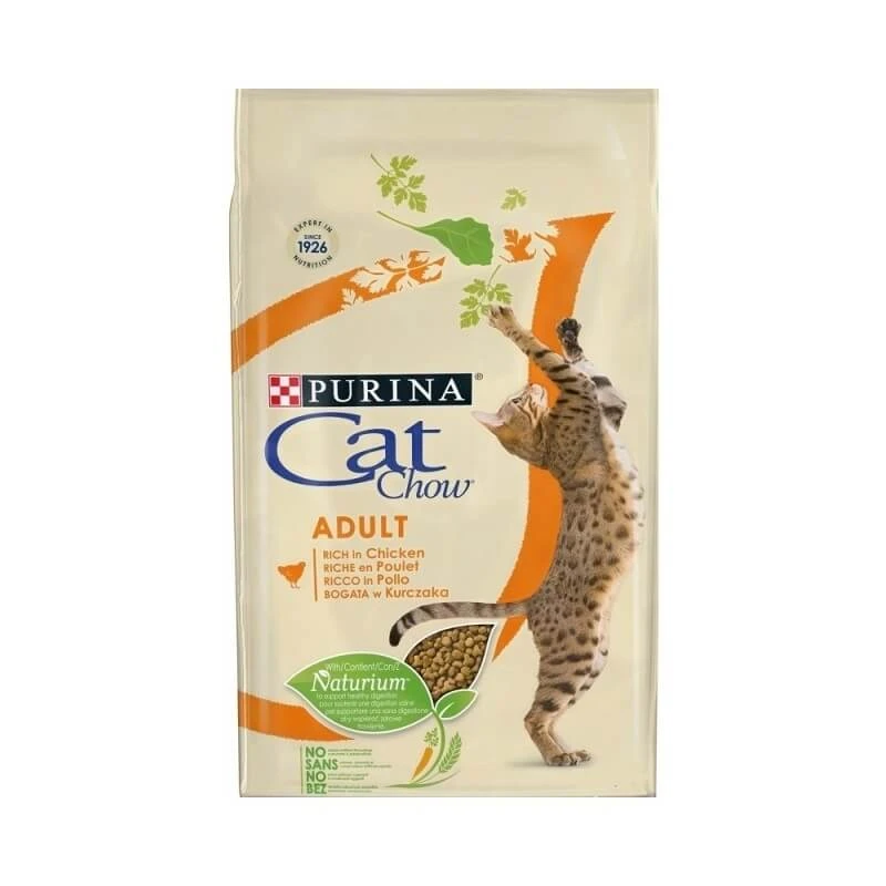 Purina Cat Chow Adult Chicken - Compleet voer voor volwassen katten, 10 kg