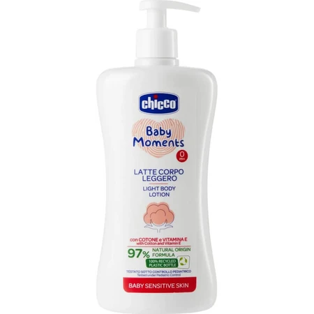 Chicco Baby Moments – Leichte Körperlotion 500 ml