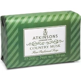 Atkinsons Country Musk - Geparfumeerde stukzeep, 200 g