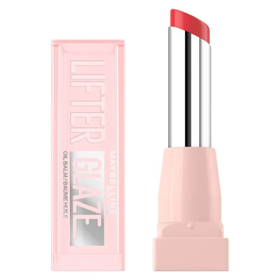 Maybelline Lifter glaze oil balm - balsamo labbra idratante effetto glassato n. 005 peach quenc