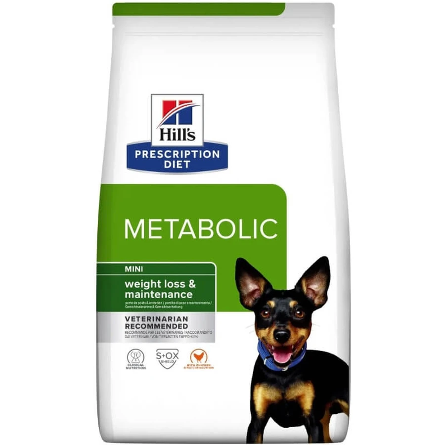 Hill's Prescription Diet Metabolic Mini z kurczakiem – sucha karma dla psów, 3 kg: ceny i cechy