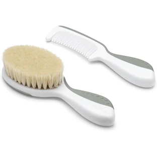 Nuvita Brush and Comb Set 0m+ Green
