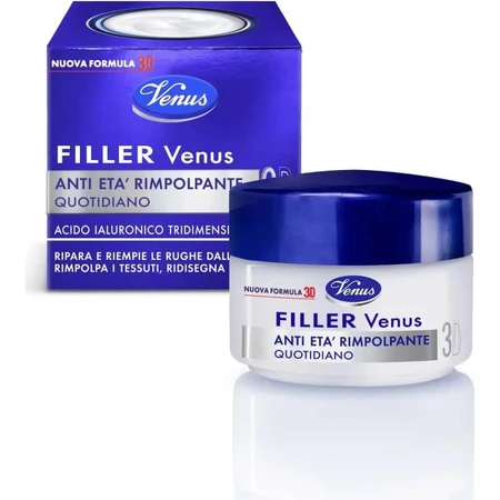 Venus Filler Venus 3D - Crema antienvejecimiento voluminizadora, 50 ml