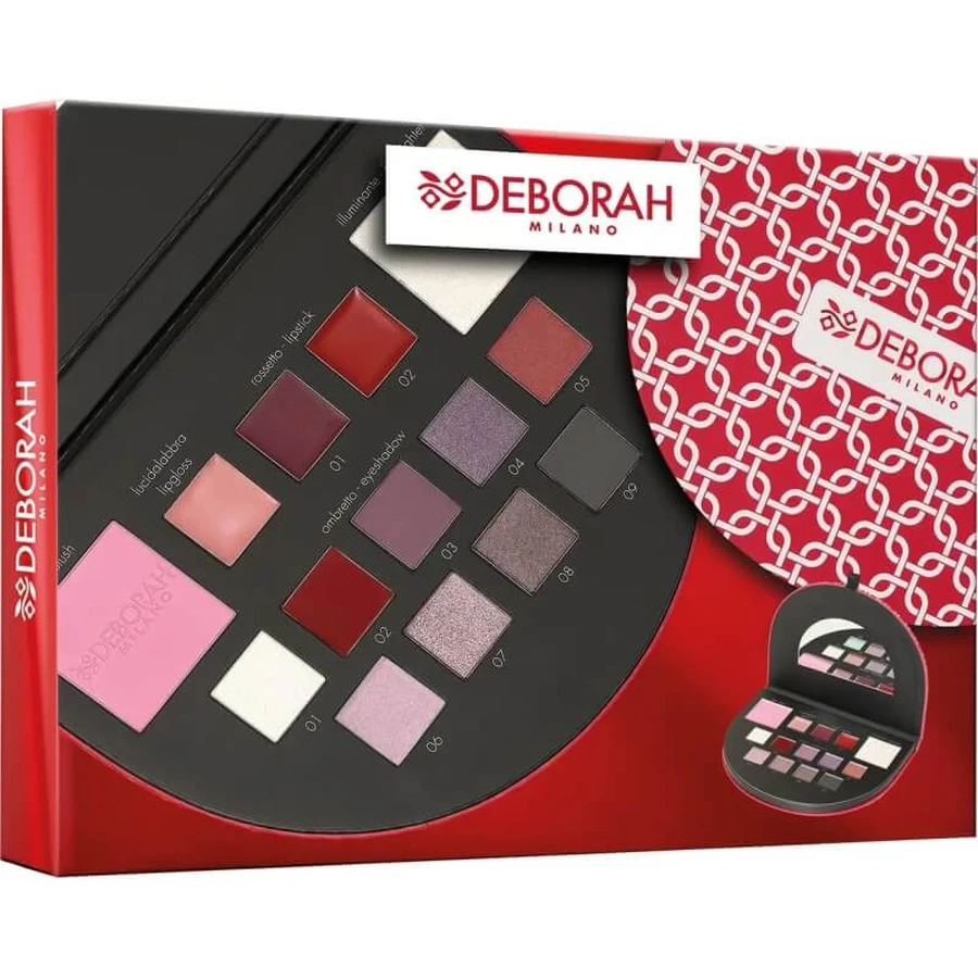 Coffret beauté Deborah Makeup - Trousse à maquillage n° 1 : teintes froides